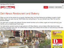 Tablet Screenshot of delinewsdallas.com